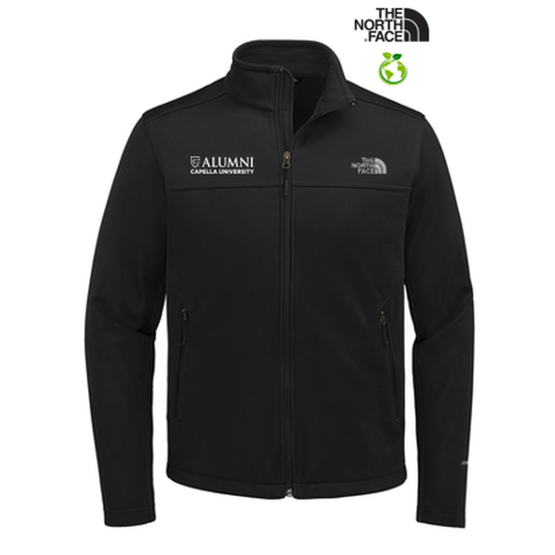 NEW CAPELLA ALUMNI - The North Face® Chest Logo Ridgewall Soft Shell Jacket - TNF Black