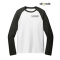 CAPELLA ALUMNI - Allmade® Unisex Tri-Blend Long Sleeve Colorblock Raglan - Space Black/Bright White