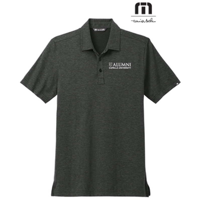 NEW CAPELLA ALUMNI - TravisMathew Sunnyvale Polo - Black Heather