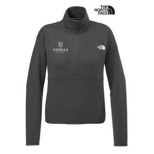 NEW CAPELLA The North Face® Women’s Double-Knit 1/2-Zip Fleece - Asphalt Grey