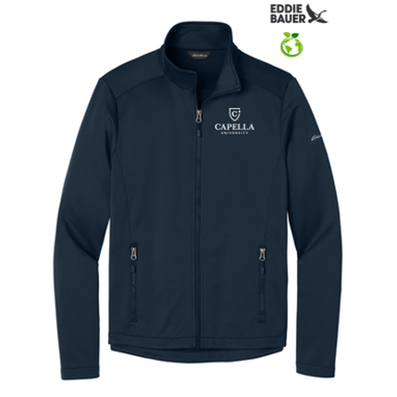 NEW CAPELLA - Eddie Bauer® Smooth Mid Layer Fleece Full-Zip - River Blue Navy