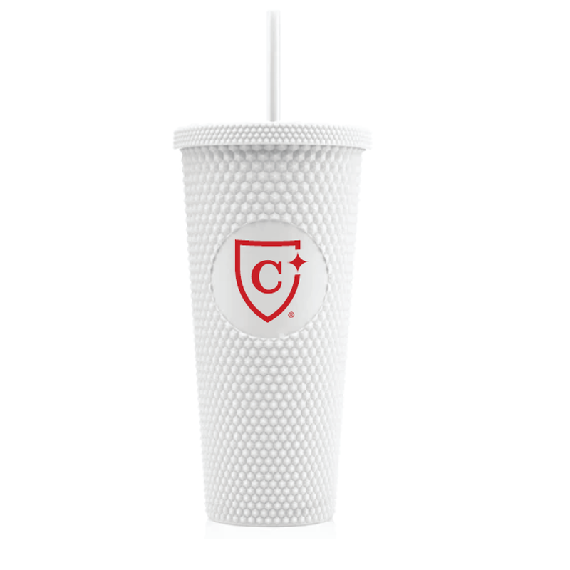 CAPELLA 24 oz Bux Recycled Tumbler - WHITE