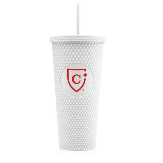 NEW 24 oz Bux Recycled Tumbler - WHITE