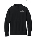 NEW CAPELLA - Mercer+Mettle® Women’s Linear Texture 1/4-Zip - Deep Black