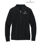 NEW CAPELLA - Mercer+Mettle® Women’s Linear Texture 1/4-Zip - Deep Black