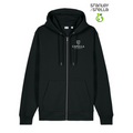 NEW CAPELLA Stanley/Stella Unisex Cultivator 2.0 Full-Zip Hooded Sweatshirt - Black
