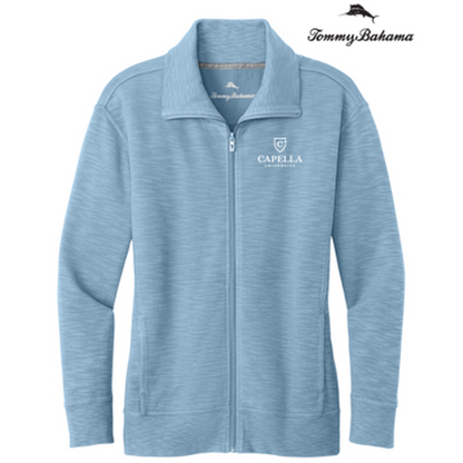 NEW CAPELLA Tommy Bahama® Women’s Tobago Bay Full-Zip - Light Sky Blue