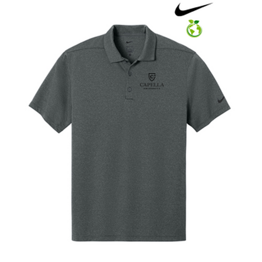 NEW CAPELLA - Nike Dri-FIT Smooth Heather Polo - Anthracite Heather