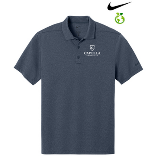 NEW CAPELLA - Nike Dri-FIT Smooth Heather Polo - Navy Heather