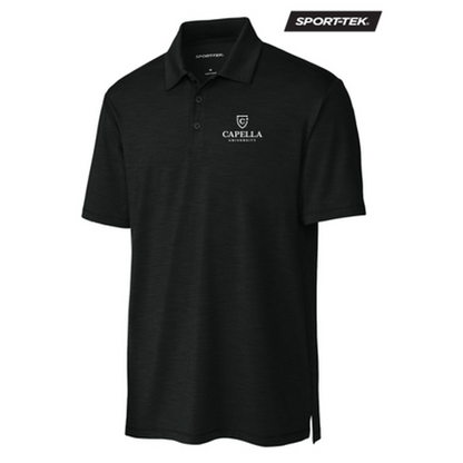 NEW CAPELLA Sport-Tek® Versa Polo - Black