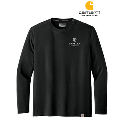 NEW CAPELLA Carhartt Force® Sun Defender™ Long Sleeve T-Shirt - Black