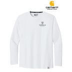 NEW CAPELLA Carhartt Force® Sun Defender™ Long Sleeve T-Shirt - White