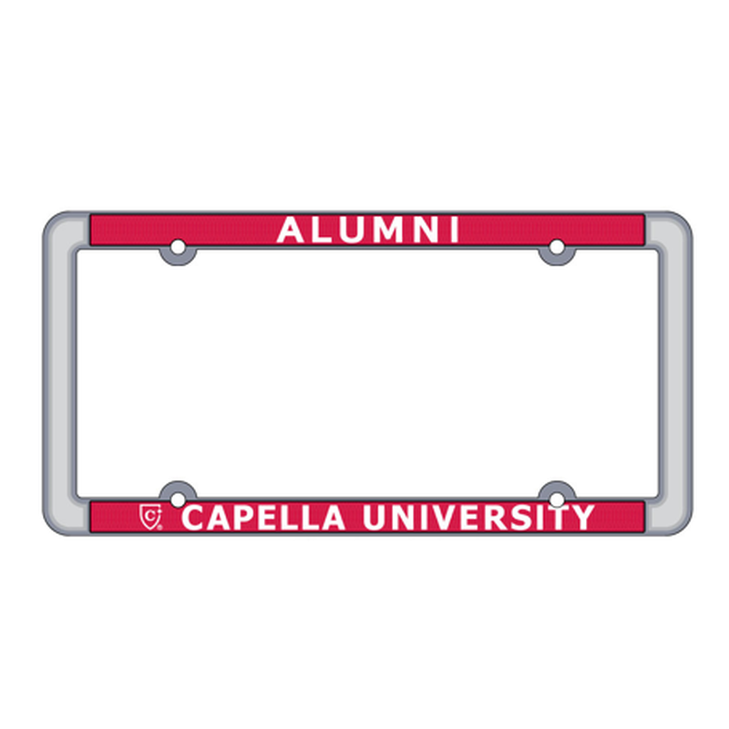 CAPELLA ALUMNI License Plate Frame