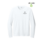 NEW Capella Allmade® Unisex Long Sleeve Organic Cotton Tee - Bright White