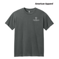 NEW Capella American Apparel® Unisex Heavyweight Cotton Garment-Dyed Tee - Faded Black