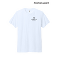 NEW Capella American Apparel® Unisex CVC Tee - White