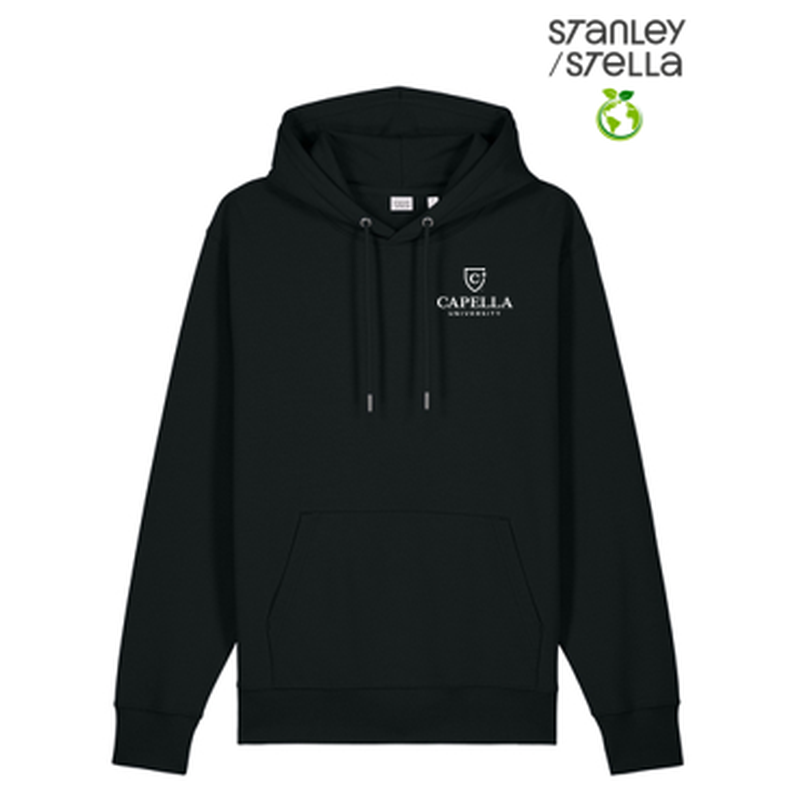 NEW Capella Stanley/Stella Unisex Cruiser 2.0 Hooded Sweatshirt - Black