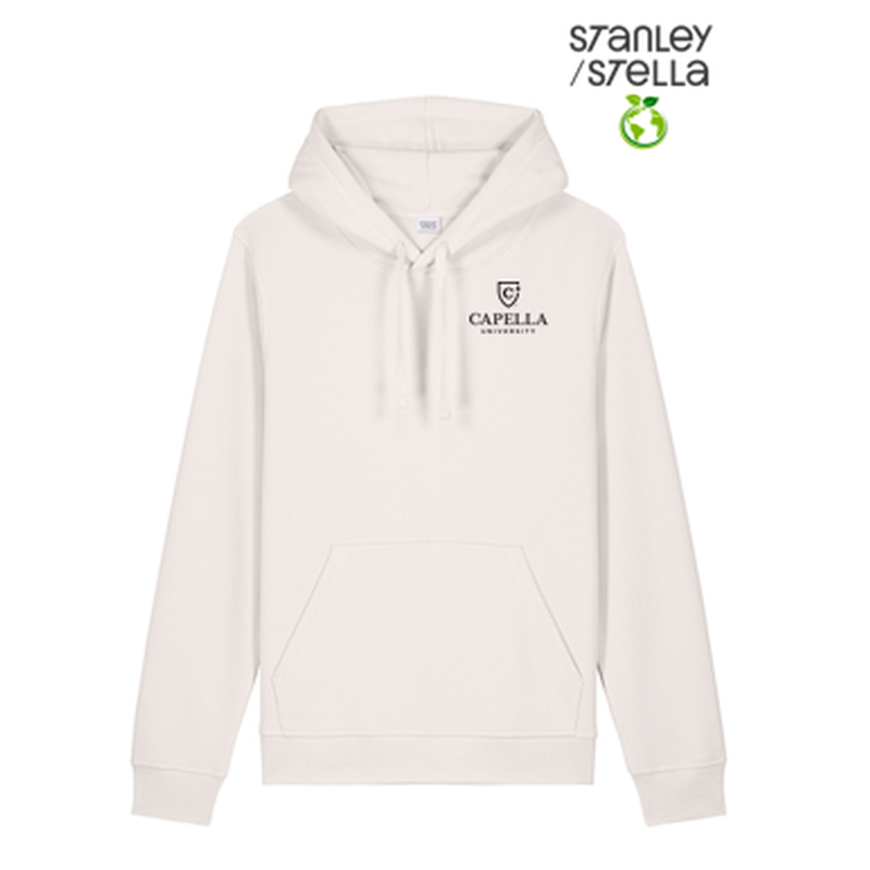 NEW CapellaStanley/Stella Unisex Drummer 2.0 Hooded Sweatshirt - Vintage White