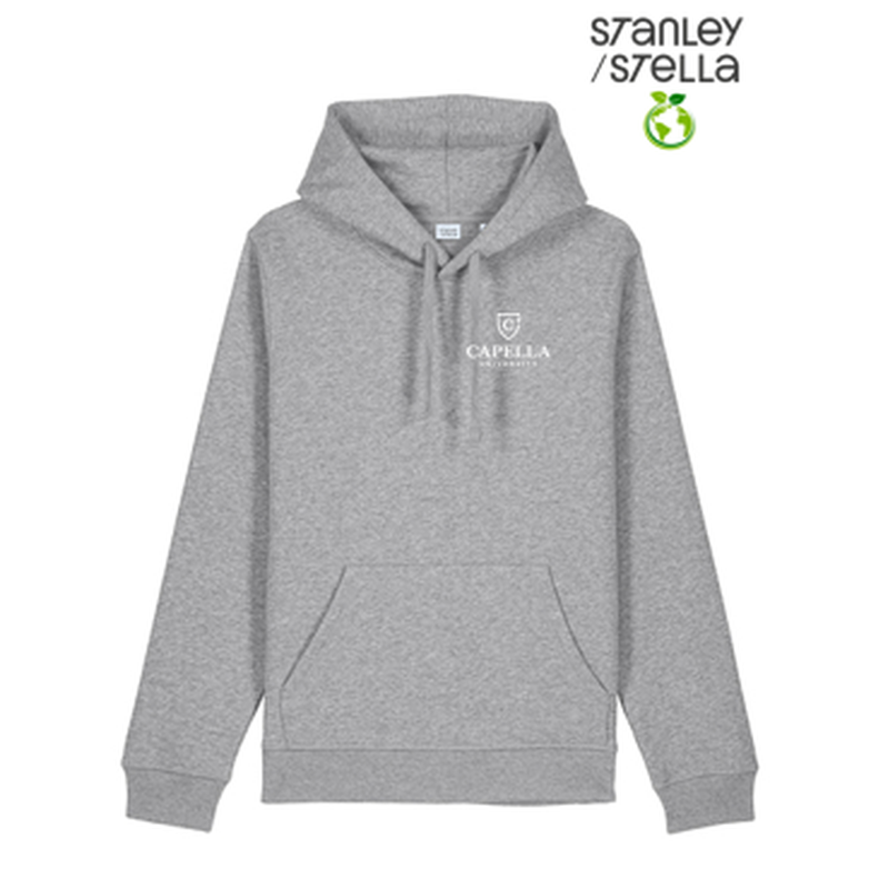 NEW CapellaStanley/Stella Unisex Drummer 2.0 Hooded Sweatshirt - Heather Grey