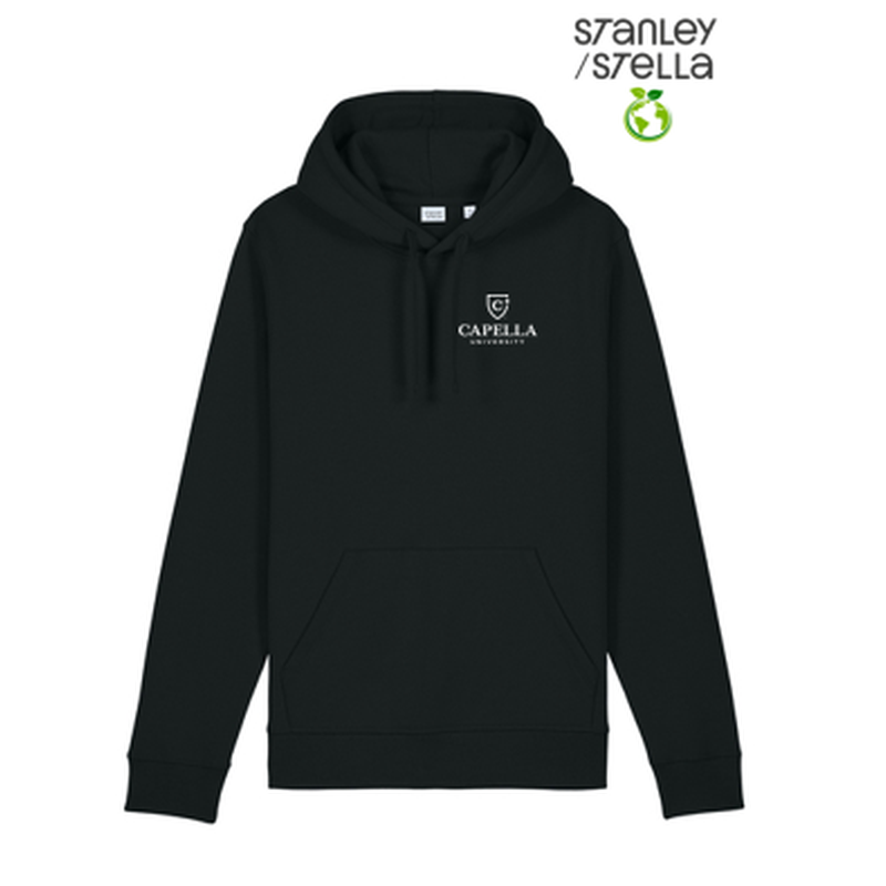 NEW CapellaStanley/Stella Unisex Drummer 2.0 Hooded Sweatshirt - Black