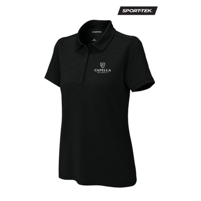 NEW Capella Sport-Tek® Women’s Versa Polo - Black