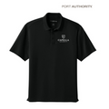 NEW Capella Port Authority® Wearever Performance Pique Polo - Deep Black
