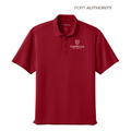 NEW Capella Port Authority® Wearever Performance Pique Polo - Rich Red
