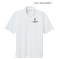NEW Capella Port Authority® Wearever Performance Pique Polo - White