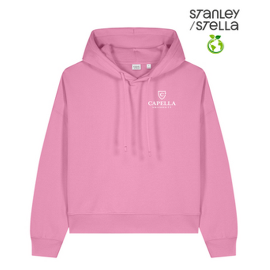 NEW Capella Stanley/Stella Women’s Stella Nora Hooded Sweatshirt - Bubble Pink