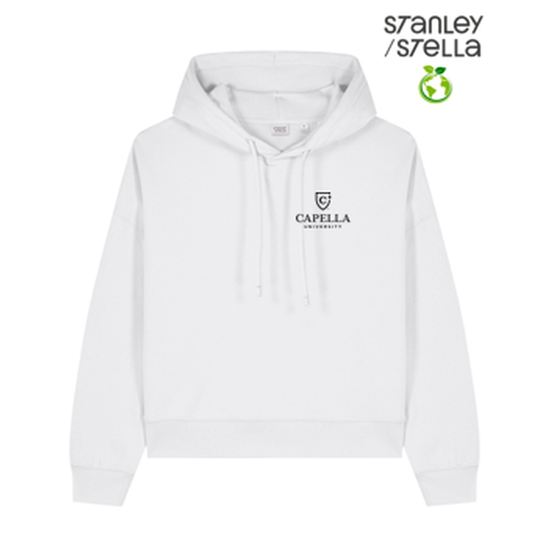 NEW Capella Stanley/Stella Women’s Stella Nora Hooded Sweatshirt - White