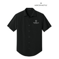 NEW Capella Mercer+Mettle® Short Sleeve UV Capital Tech Shirt - Deep Black