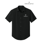 NEW Capella Mercer+Mettle® Short Sleeve UV Capital Tech Shirt - Deep Black