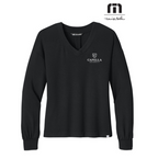 NEW CAPELLA TravisMathew Women’s Long Weekend V-Neck - Black