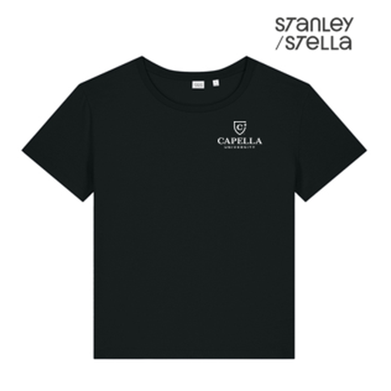 NEW CAPELLA Stanley/Stella Women’s Stella Serena Scoop Neck Tee - Black