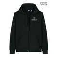 NEW Capella Stanley/Stella Unisex Mixer Full-Zip Hooded Sweatshirt - Black