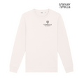 NEW Capella Stanley/Stella Unisex Roller Crewneck Sweatshirt - Vintage White