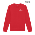 NEW Capella Stanley/Stella Unisex Roller Crewneck Sweatshirt - Red