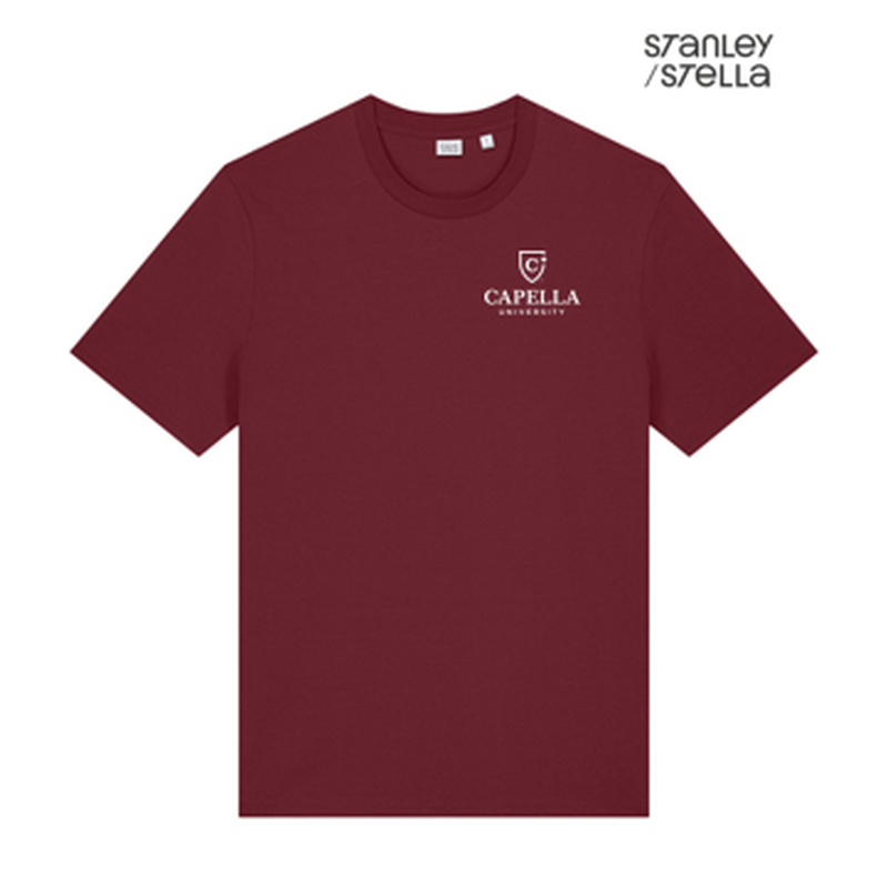 NEW Capella Stanley/Stella Unisex Creator 2.0 Tee -Burgundy