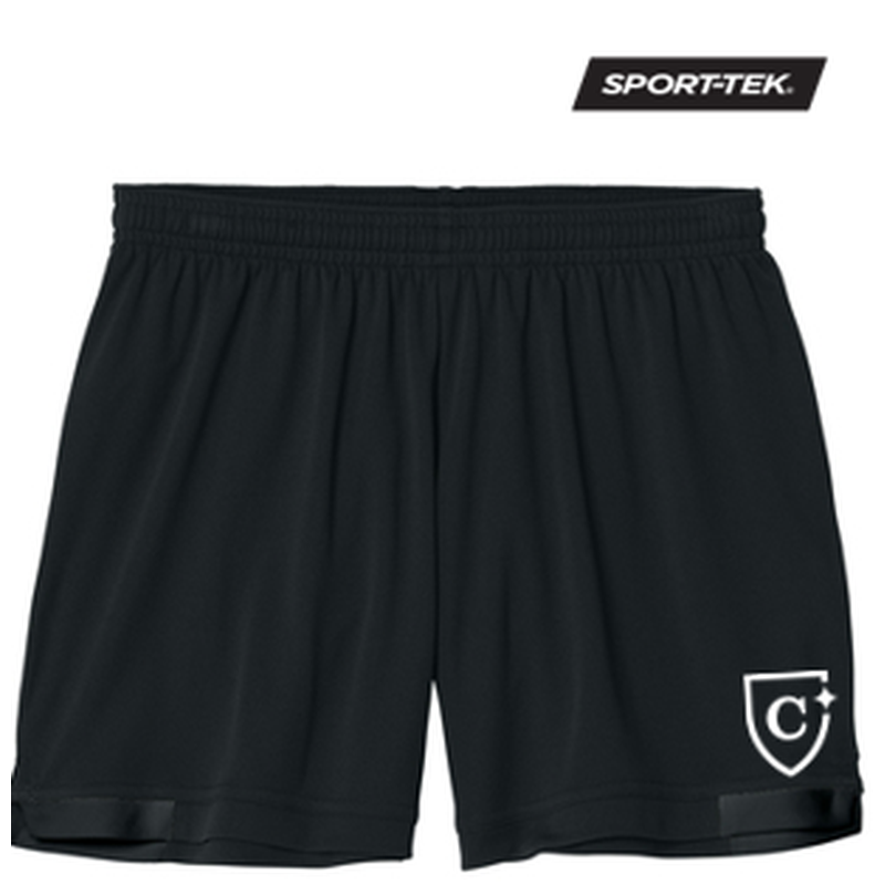 NEW CAPELLA Sport-Tek® Women’s Club 5” Short - Black