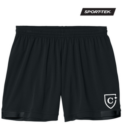 NEW CAPELLA Sport-Tek® Women’s Club 5” Short - Black