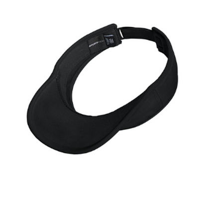 NEW CAPELLA Sport-Tek® Repeat Visor - Black