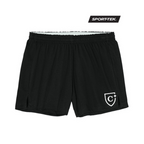 NEW CAPELLA Sport-Tek® Women’s Jersey Knit Squad Short - Black