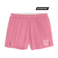 NEW CAPELLA Sport-Tek® Women’s Jersey Knit Squad Short -  True Pink