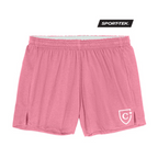 NEW CAPELLA Sport-Tek® Women’s Jersey Knit Squad Short -  True Pink