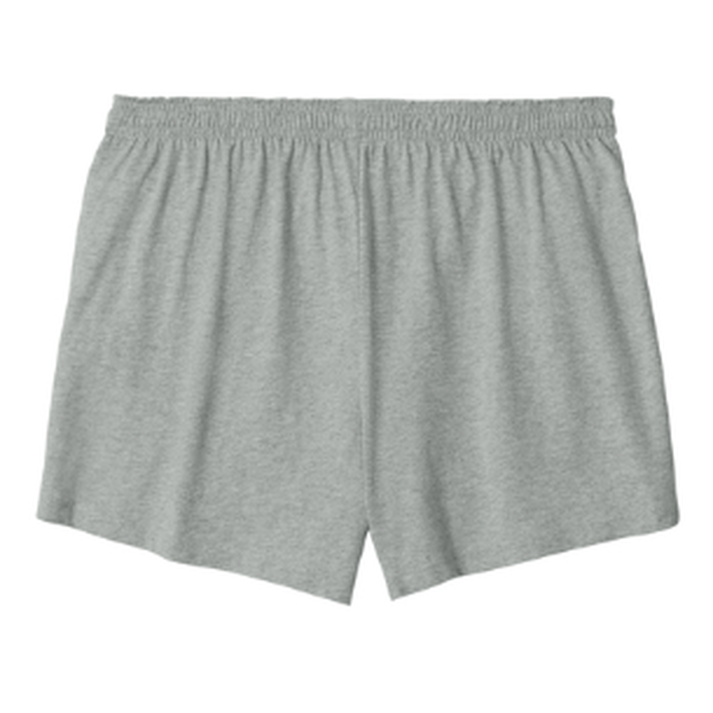 NEW CAPELLA Sport-Tek® Women’s Jersey Knit Squad Short - Heather Grey