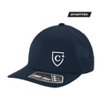 NEW CAPELLA Sport-Tek® Pro-Cut Adjustable Cap - Navy