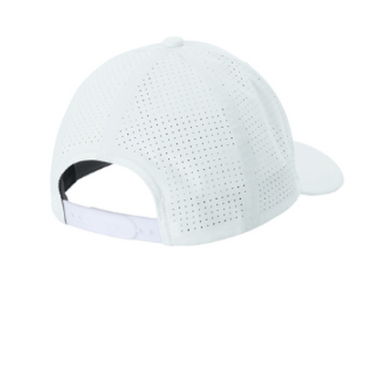 NEW CAPELLA Sport-Tek® Pro-Cut Adjustable Cap - White