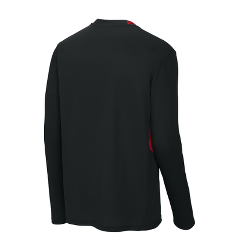 NEW CAPELLA Sport-Tek® Club 1/4-Zip Pullover - Black/Red