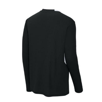NEW CAPELLA Sport-Tek® Club 1/4-Zip Pullover - Black/White