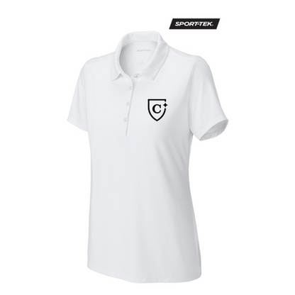 NEW CAPELLA Sport-Tek® Women’s Versa Polo - White